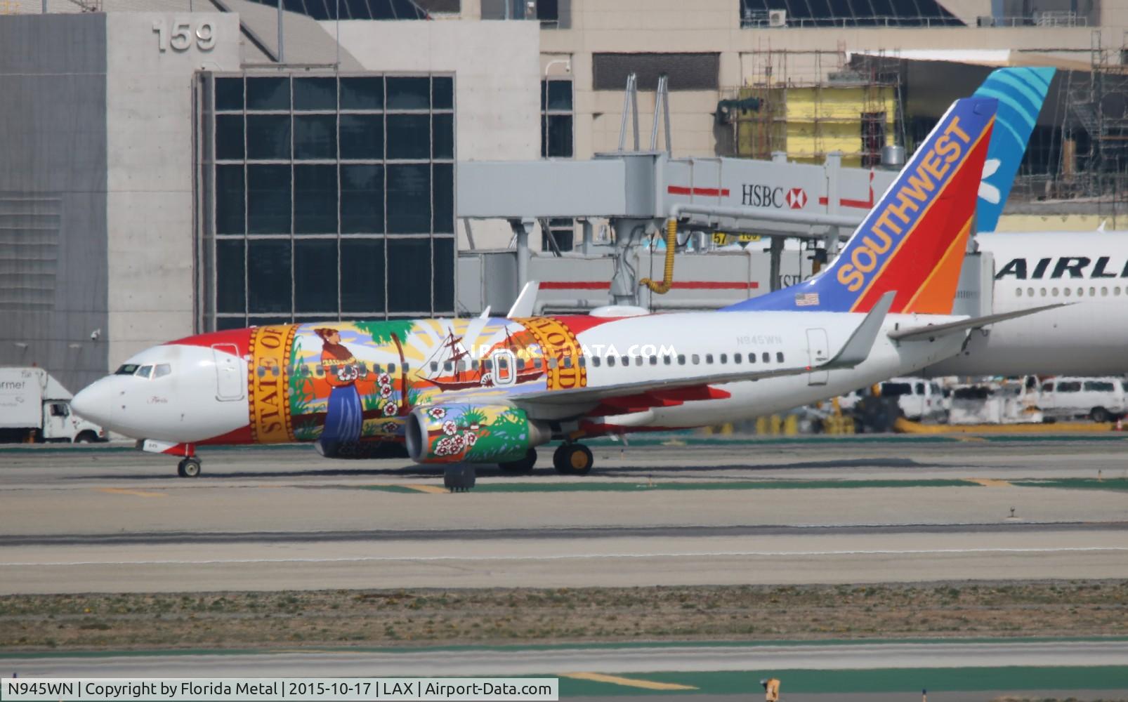 N945WN, 2010 Boeing 737-7H4 C/N 36660, Florida One