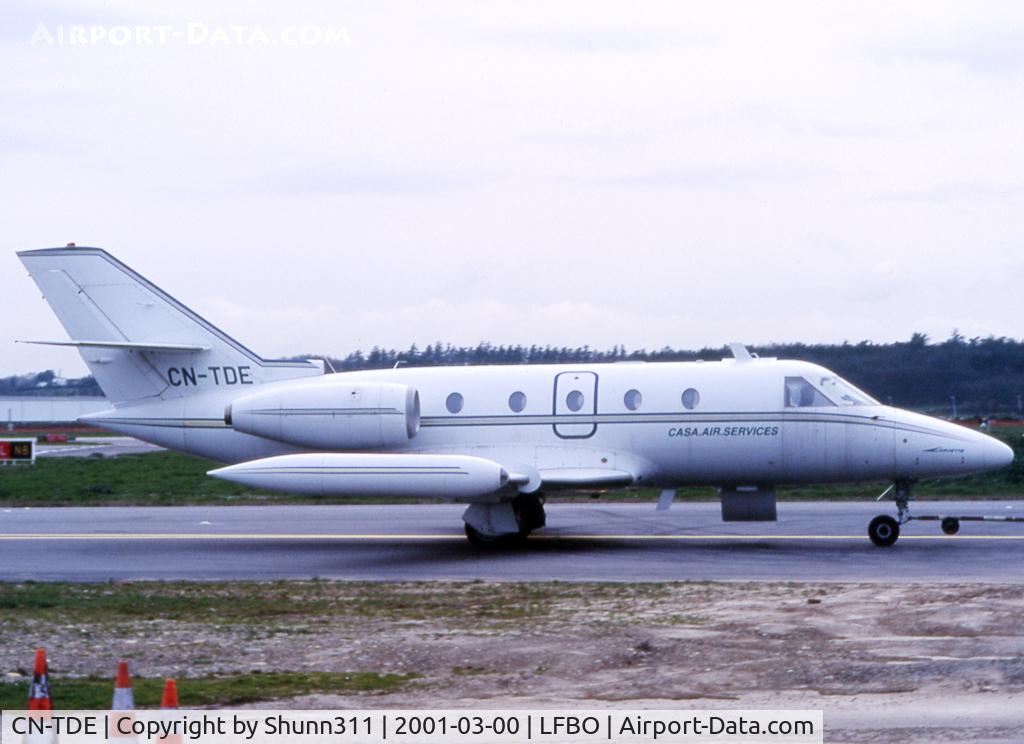 CN-TDE, 1974 Aerospatiale SN-601 Corvette 100 C/N 5, Moved to the SIDMI Area...