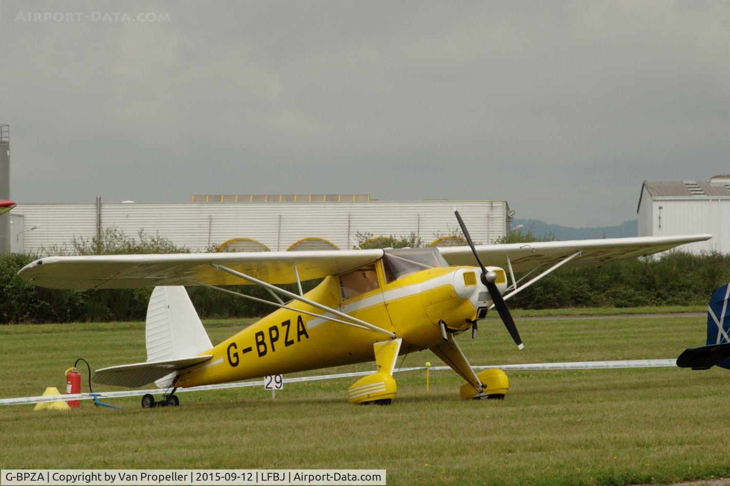 G-BPZA, 1947 Luscombe 8A Silvaire C/N 4326, Luscombe 8A Silvaire at Saint-Junien airfield, France