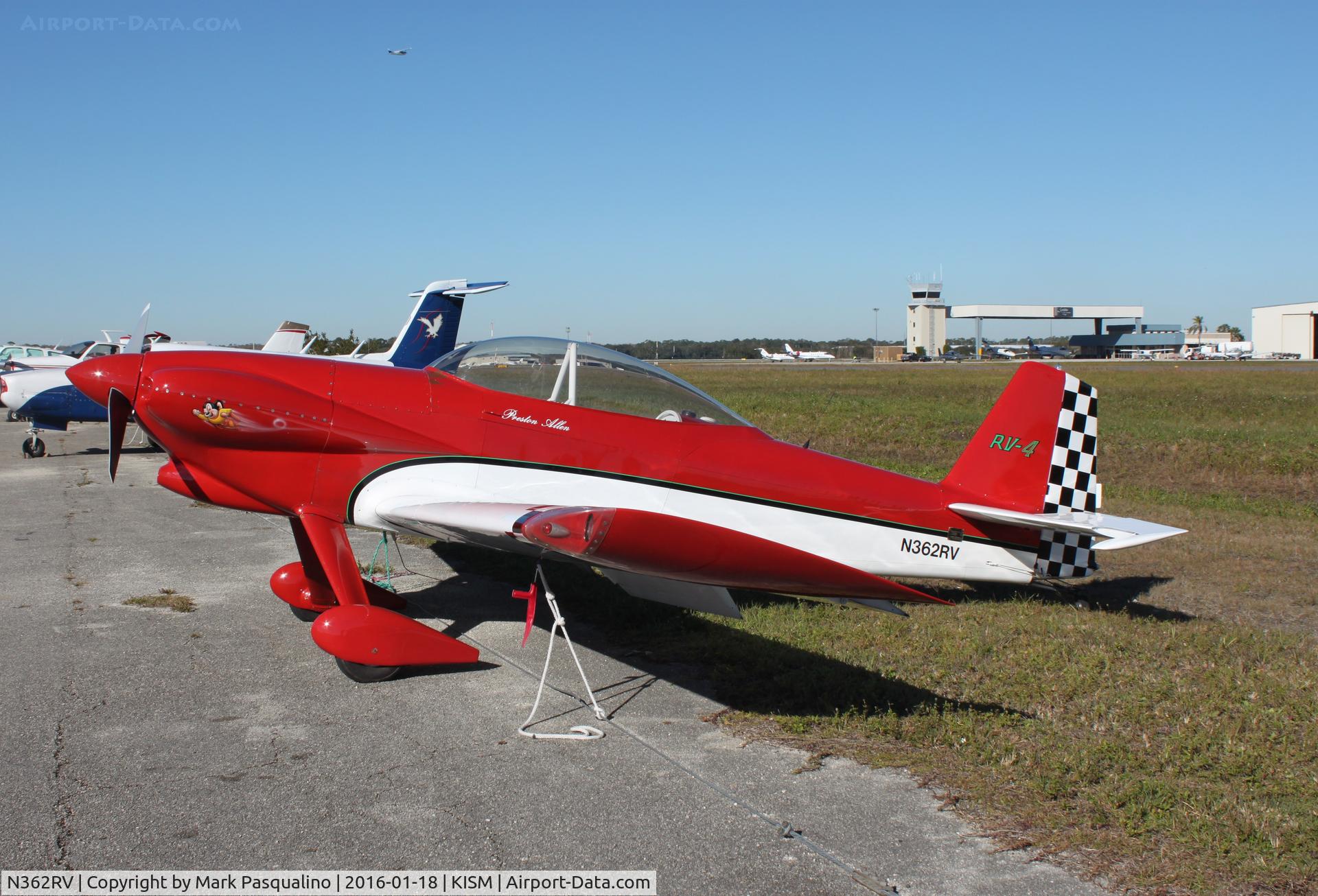 N362RV, 2007 Vans RV-4 C/N 4226, Vans RV-4