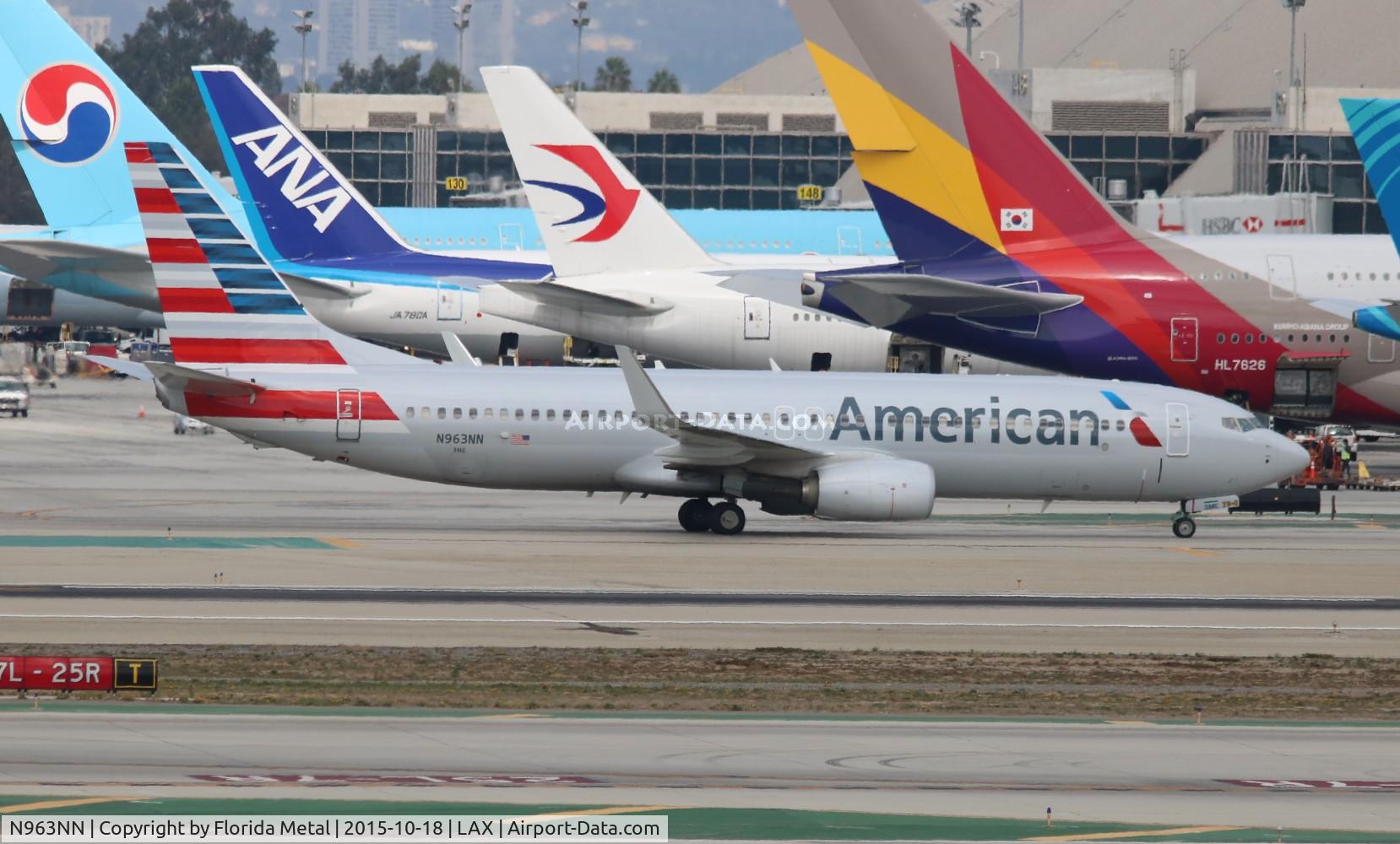 N963NN, 2014 Boeing 737-823 C/N 31208, American