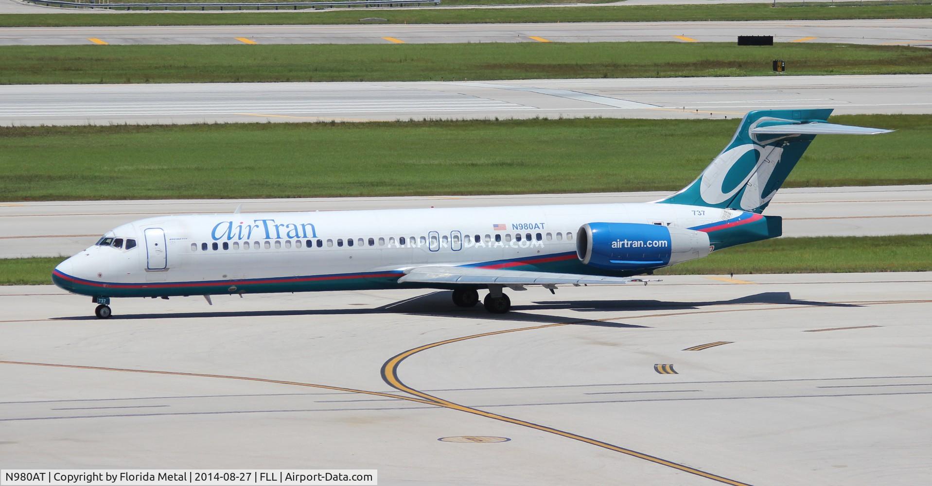 N980AT, 2002 Boeing 717-200 C/N 55039, Air Tran