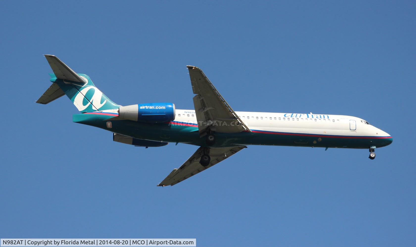 N982AT, 2002 Boeing 717-200 C/N 55041, Air Tran