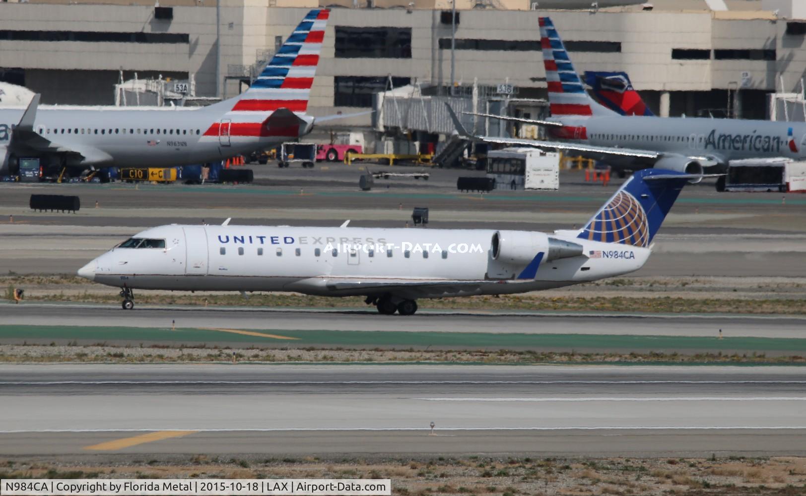 N984CA, 1997 Canadair CRJ-100ER (CL-600-2B19) C/N 7171, United Express
