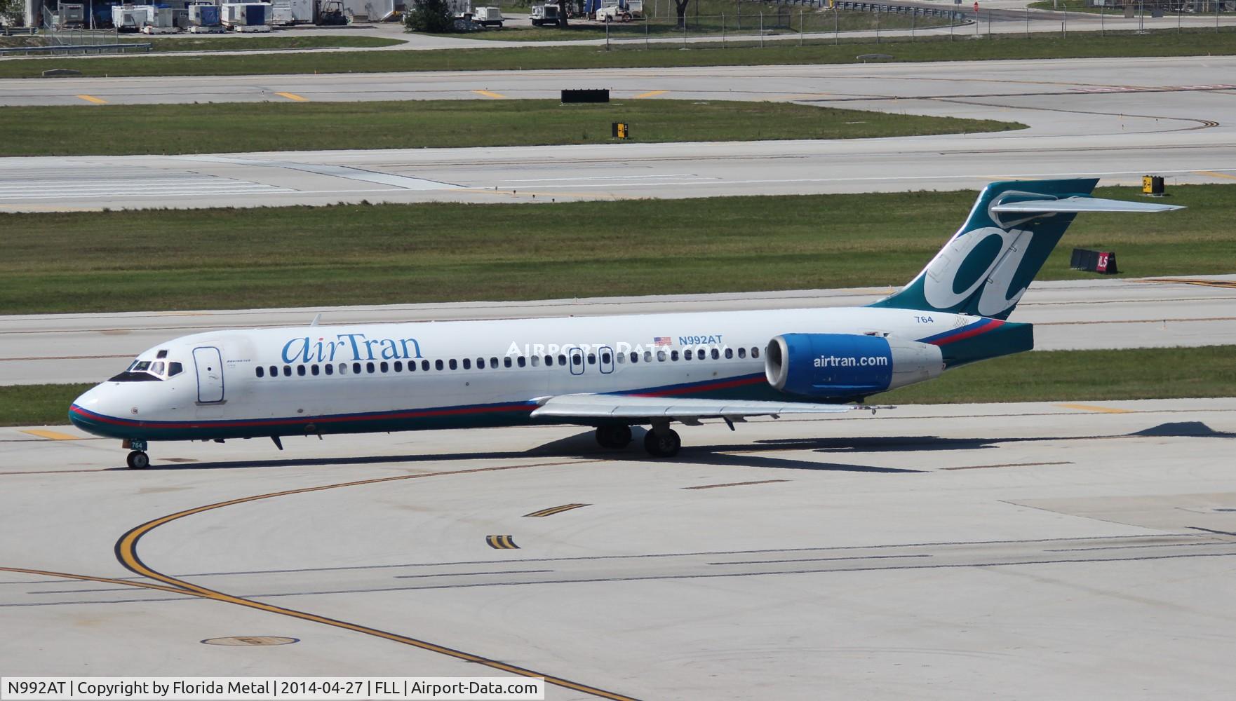 N992AT, 2002 Boeing 717-200 C/N 55136, Air Tran