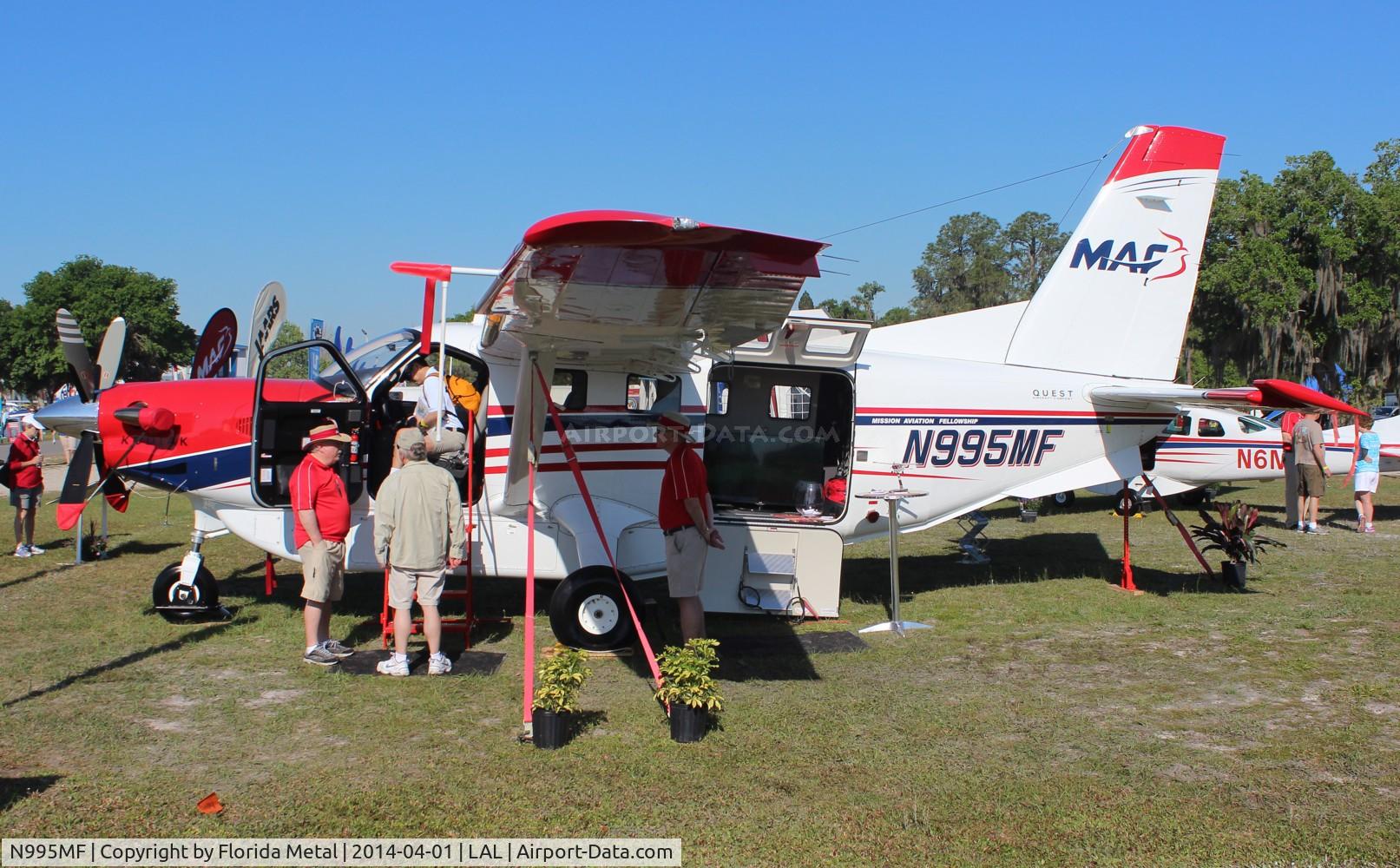 N995MF, 2013 Quest Kodiak 100 C/N 100-0095, Quest Kodiak 100