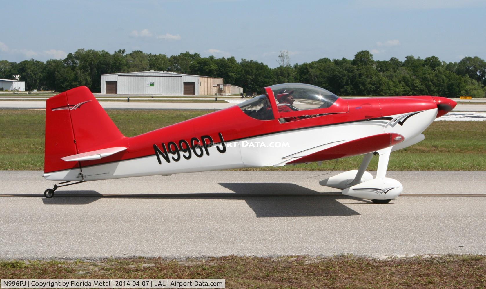N996PJ, 2002 Vans RV-6 C/N 23456, Vans RV-6