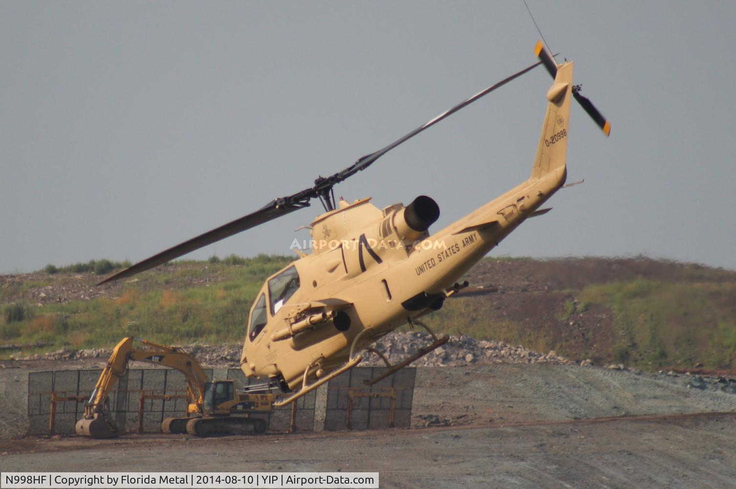 N998HF, 1971 Bell AH-1F Cobra C/N 71-20998, AH-1F