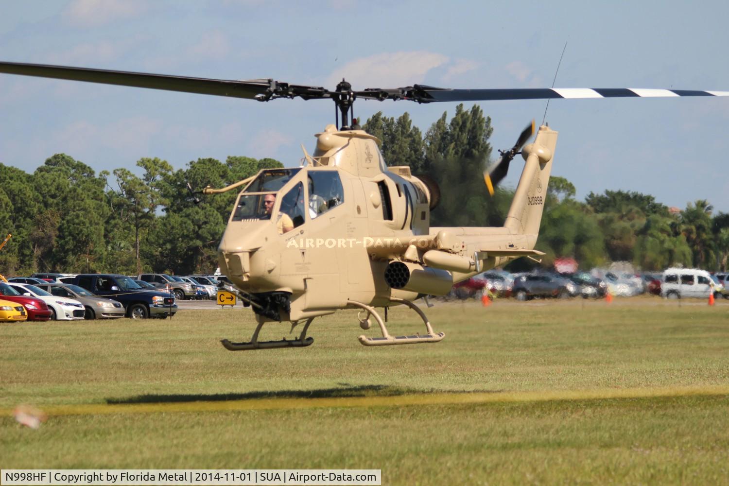 N998HF, 1971 Bell AH-1F Cobra C/N 71-20998, AH-1F