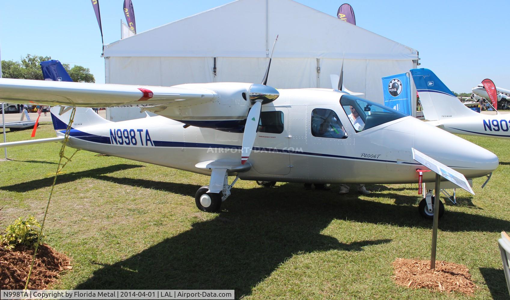 N998TA, 2014 Tecnam P-2006T C/N 127/US, Tecnam P-2006T