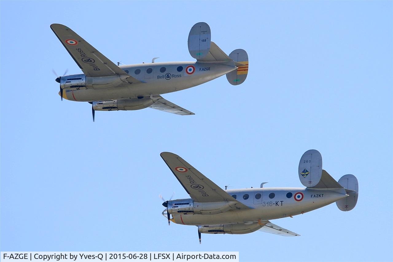 F-AZGE, 1951 Dassault MD-312 Flamant C/N 158, Dassault MD-312 Flamant, On display, Luxeuil-St Sauveur Air Base 116(LFSX) Open day 2015