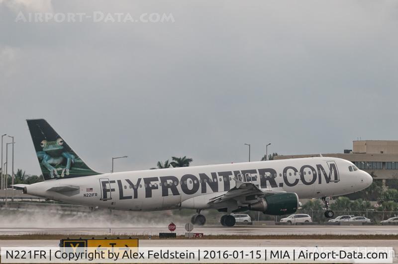 N221FR, 2007 Airbus A320-214 C/N 3205, Miami