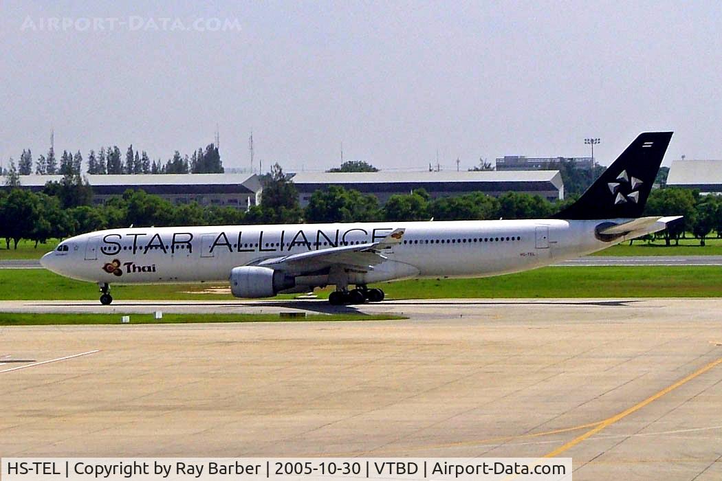 HS-TEL, 1998 Airbus A330-322 C/N 231, Airbus A330-322 [231] (Thai Airways) Bangkok-International~HS 30/10/2005
