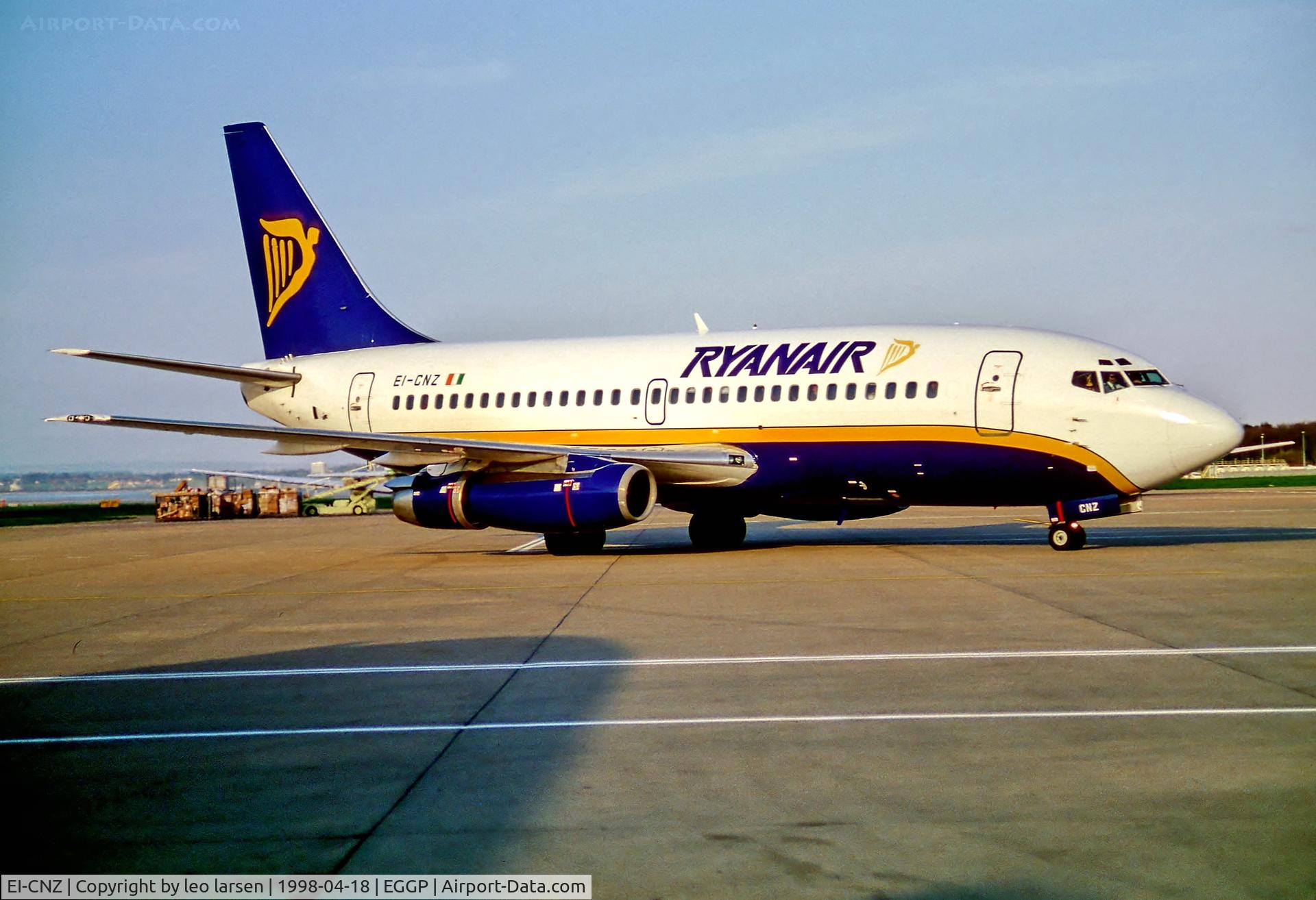 EI-CNZ, 1981 Boeing 737-230 C/N 22126, LPL  Liverpol 18.4.98