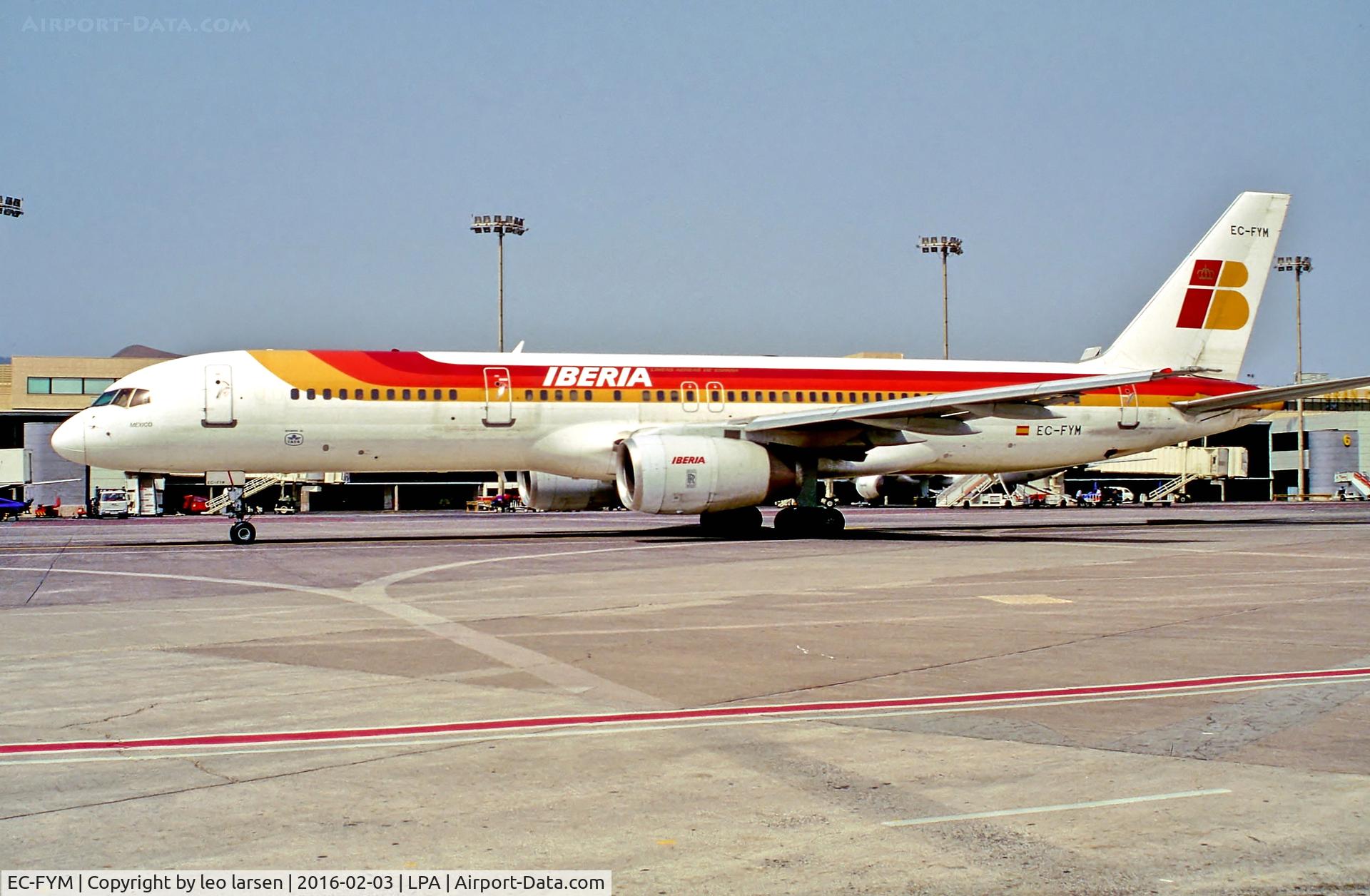 EC-FYM, 1994 Boeing 757-256 C/N 26245, Las Palmas 7.3.98
