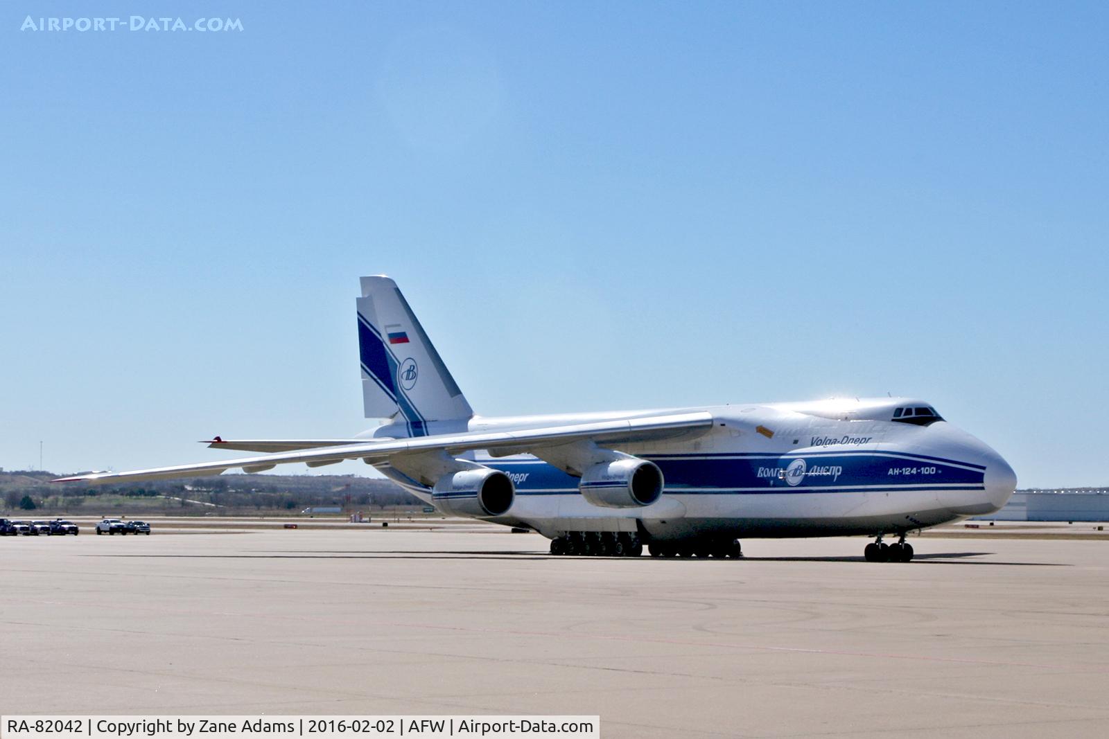 RA-82042, 1991 Antonov An-124-100 Ruslan C/N 9773054055093/0606, On the ramp at Alliance Airport - Fort Worth, TX