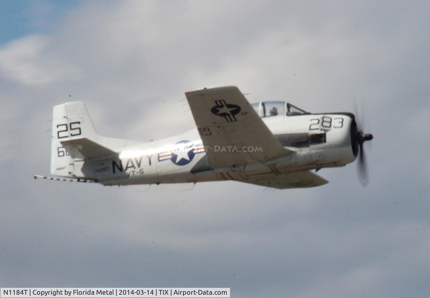 N1184T, 1958 North American T-28C Trojan C/N 252-46 (146283), T-28C