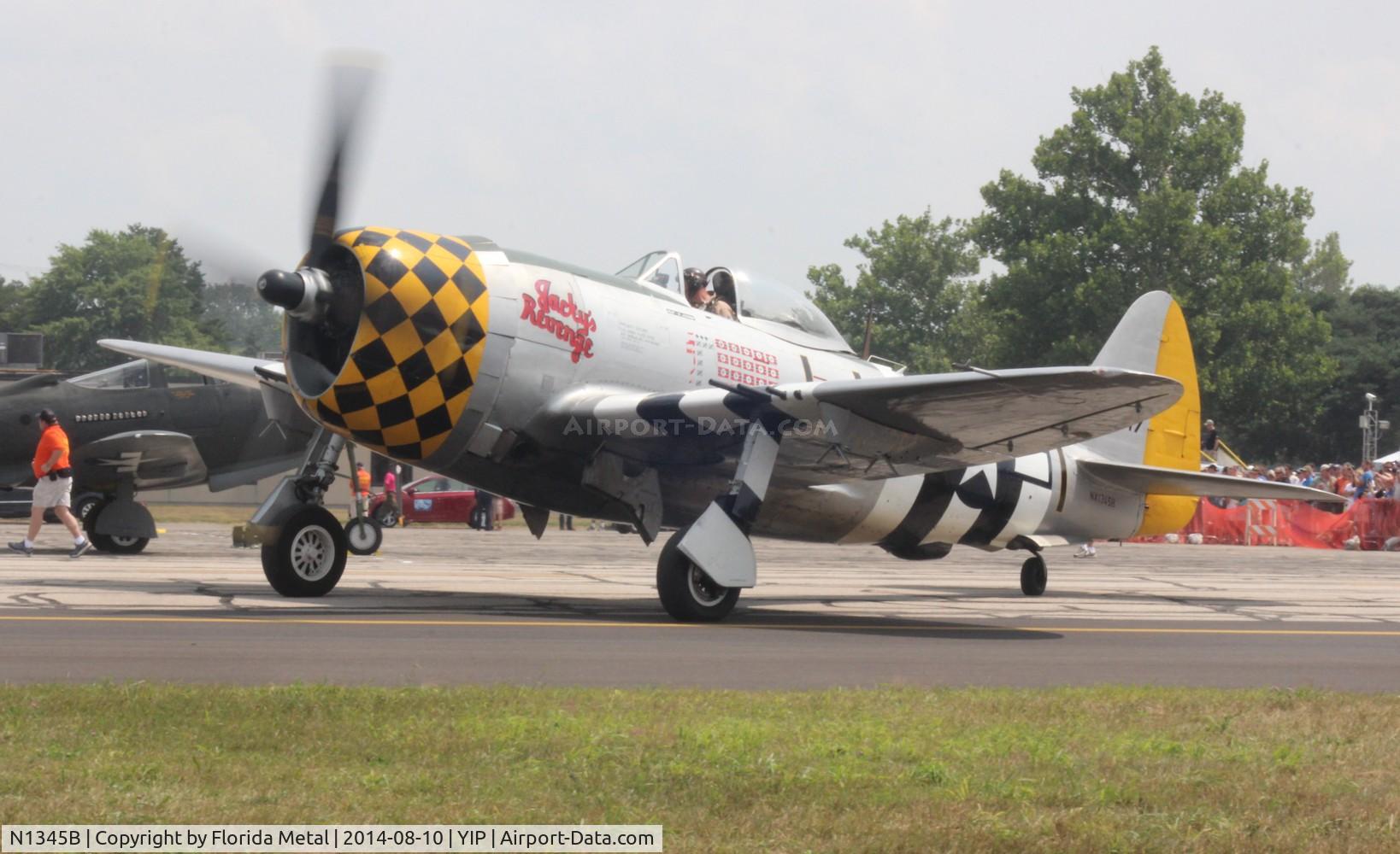 N1345B, 1945 Republic P-47D Thunderbolt C/N 399-55592, Jacky's Revenge
