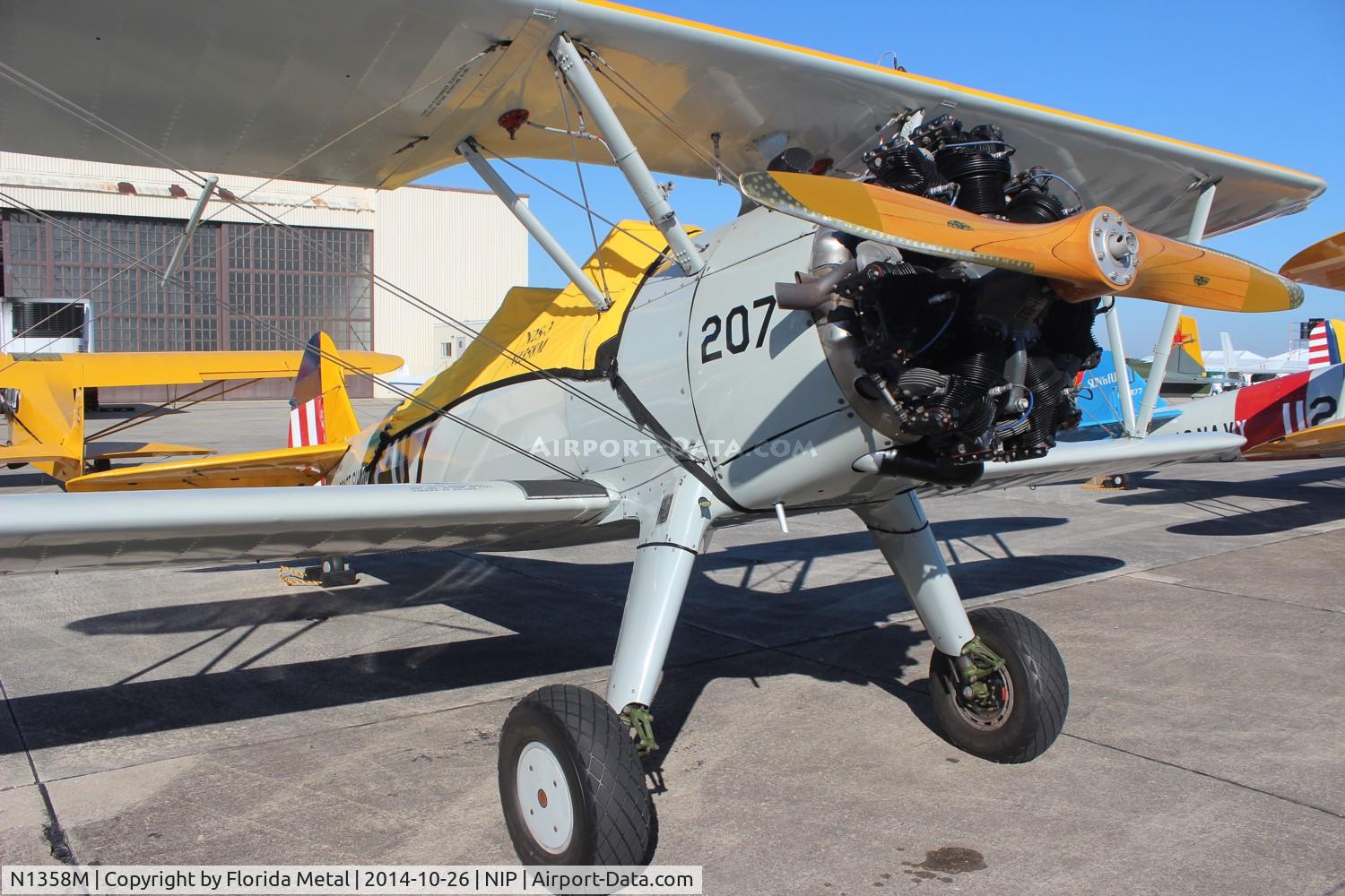 N1358M, 1941 Boeing B75N1 C/N 75-1229, Stearman