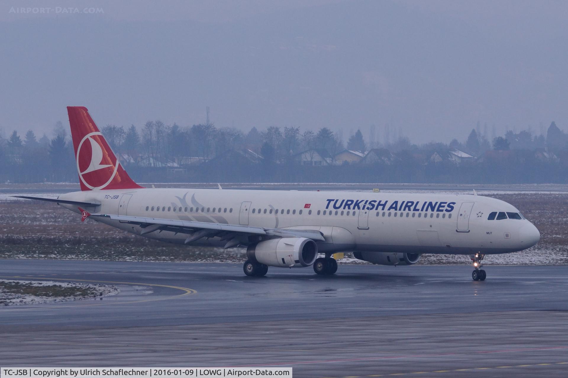 TC-JSB, 2012 Airbus A321-231 C/N 5205, Turkish Airlines from Istanbul Atatürk Airport