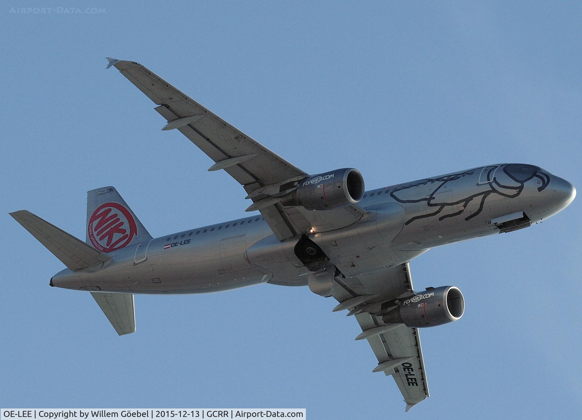 OE-LEE, 2006 Airbus A320-214 C/N 2749, Take off from airport of Lanzarote