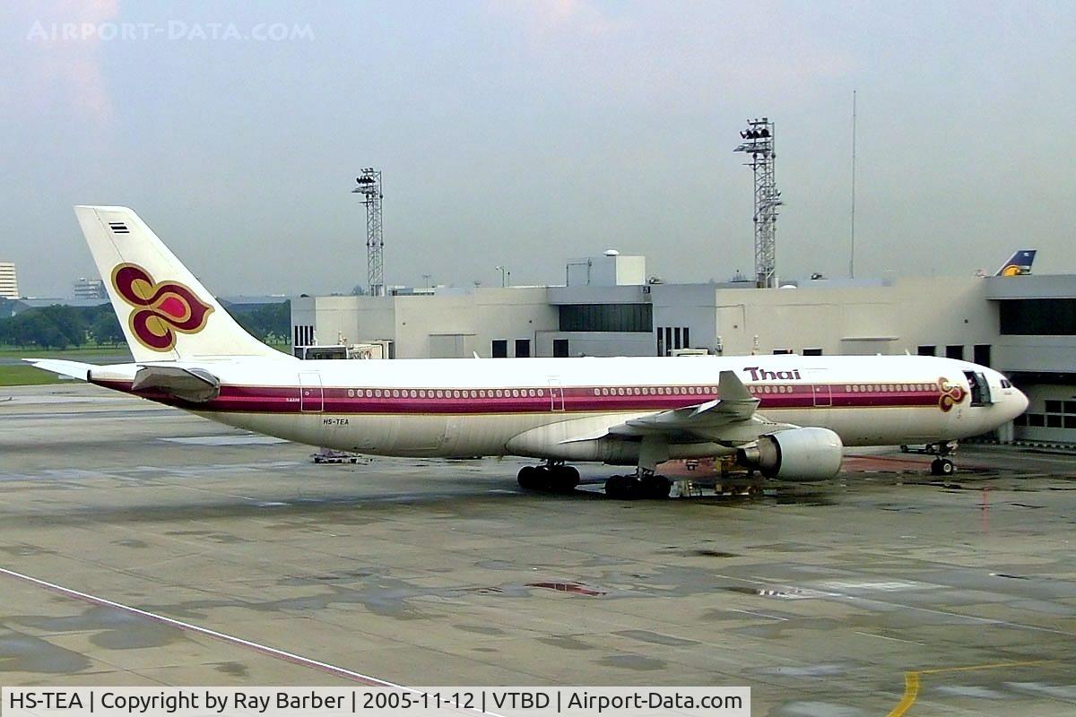 HS-TEA, 1994 Airbus A330-321 C/N 050, Airbus A330-321 [050] (Thai Airways) Bangkok-International~HS 12/11/2005