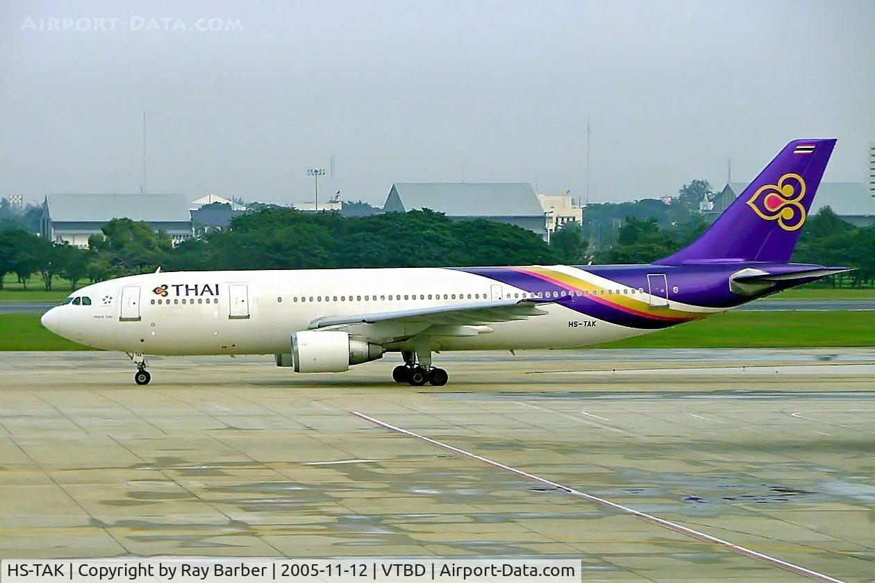 HS-TAK, 1990 Airbus A300B4-622R C/N 566, Airbus A300B4-622R [566] (Thai Airways) Bangkok-International~HS 12/11/2005