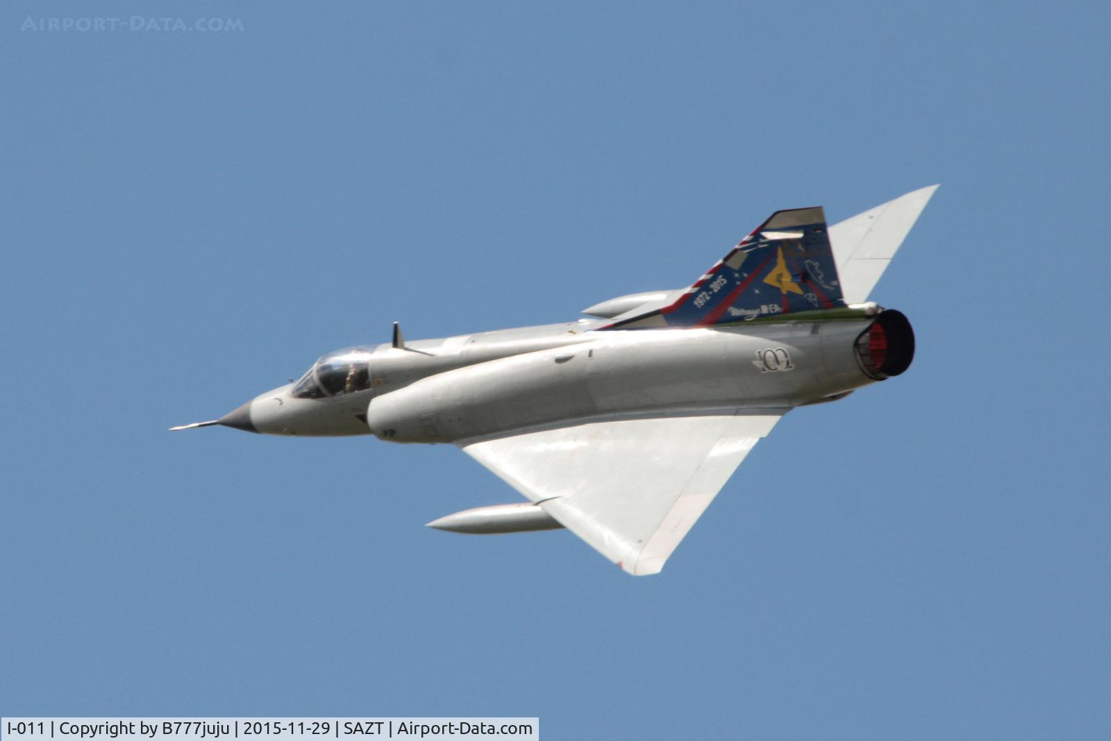 I-011, 1973 Dassault Mirage IIIEA C/N 9F/9A, at Tandil