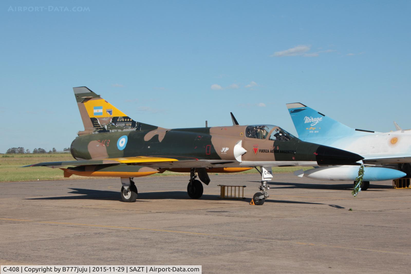 C-408, Israel Aircraft Industries Finger A C/N S-09, at Tandil
