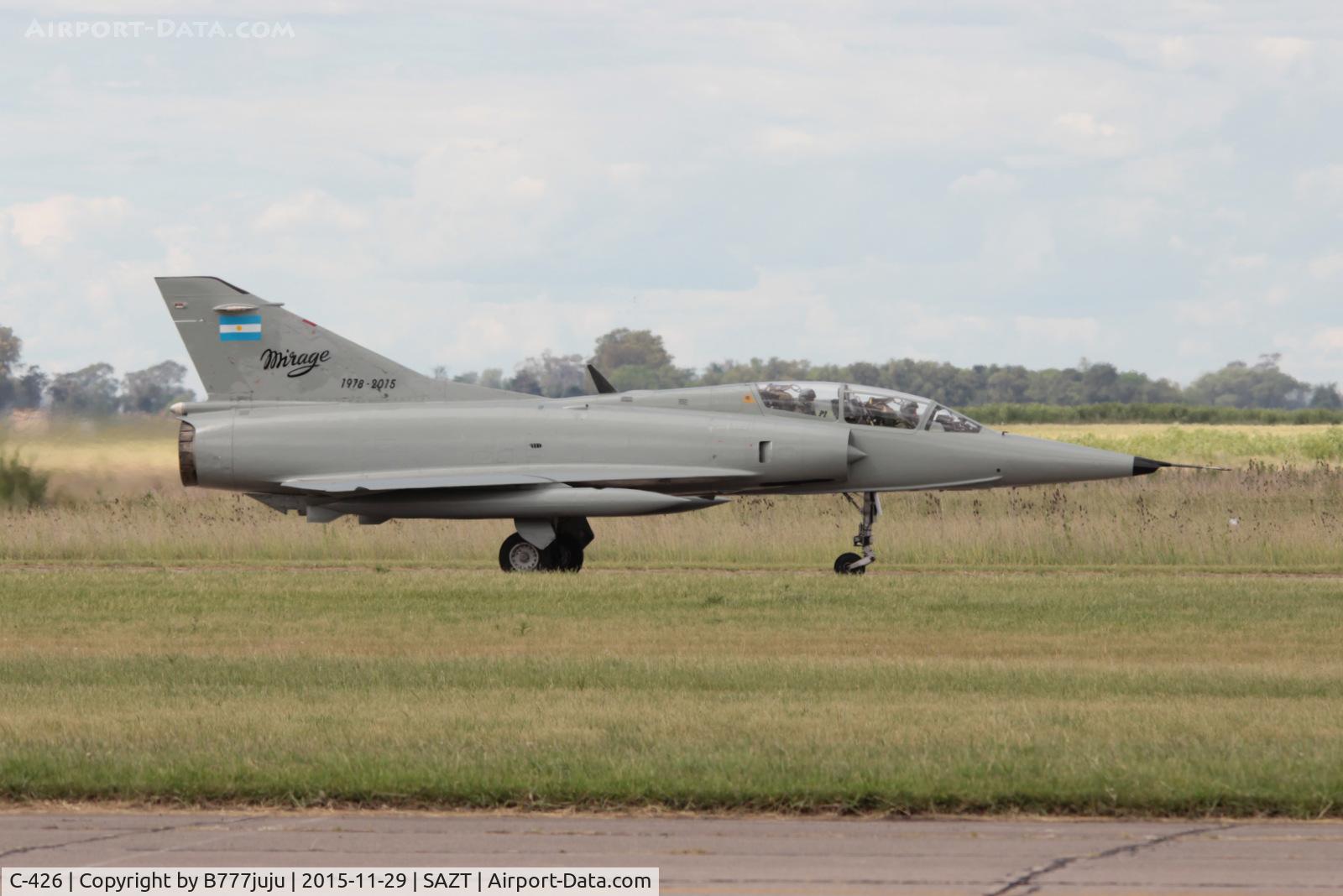 C-426, Israel Aircraft Industries Dagger T C/N B-05, at Tandil