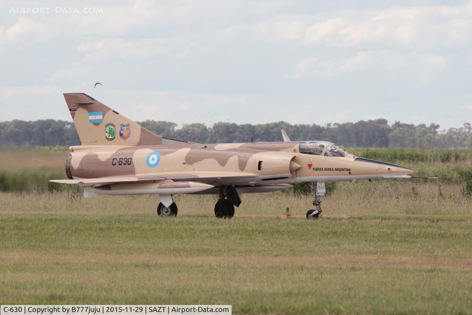 C-630, Dassault Mirage 5PA C/N 2, at Tandil