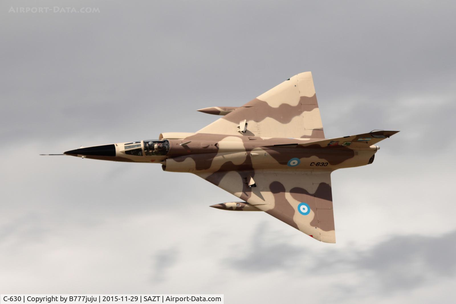 C-630, Dassault Mirage 5PA C/N 2, at Tandil
