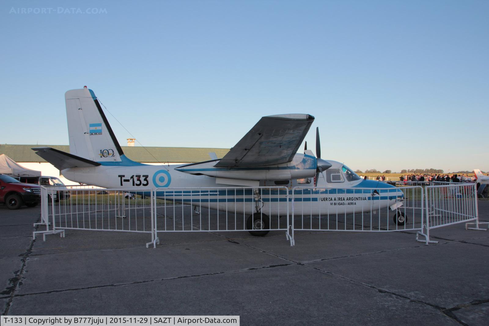 T-133, North American Rockwell 500U Shrike Commander C/N 1744-40, at Tandil
