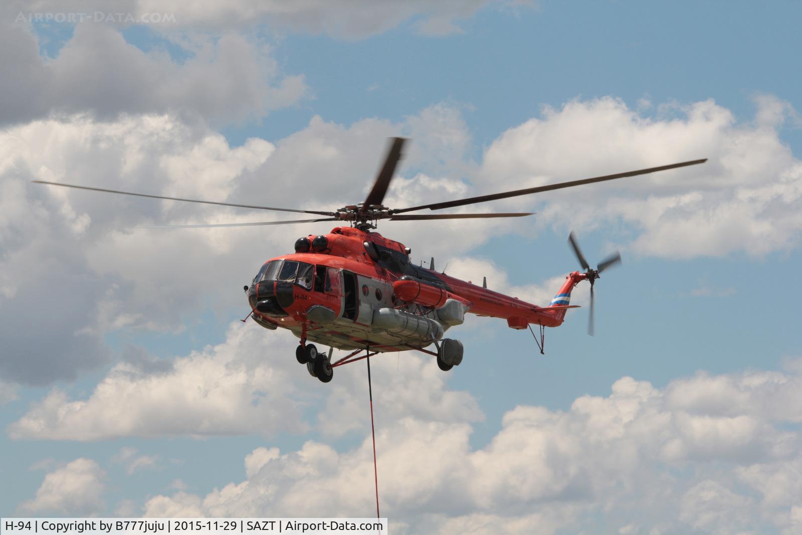 H-94, Mil Mi-171E Hip H C/N 171E0032105701, at Tandil