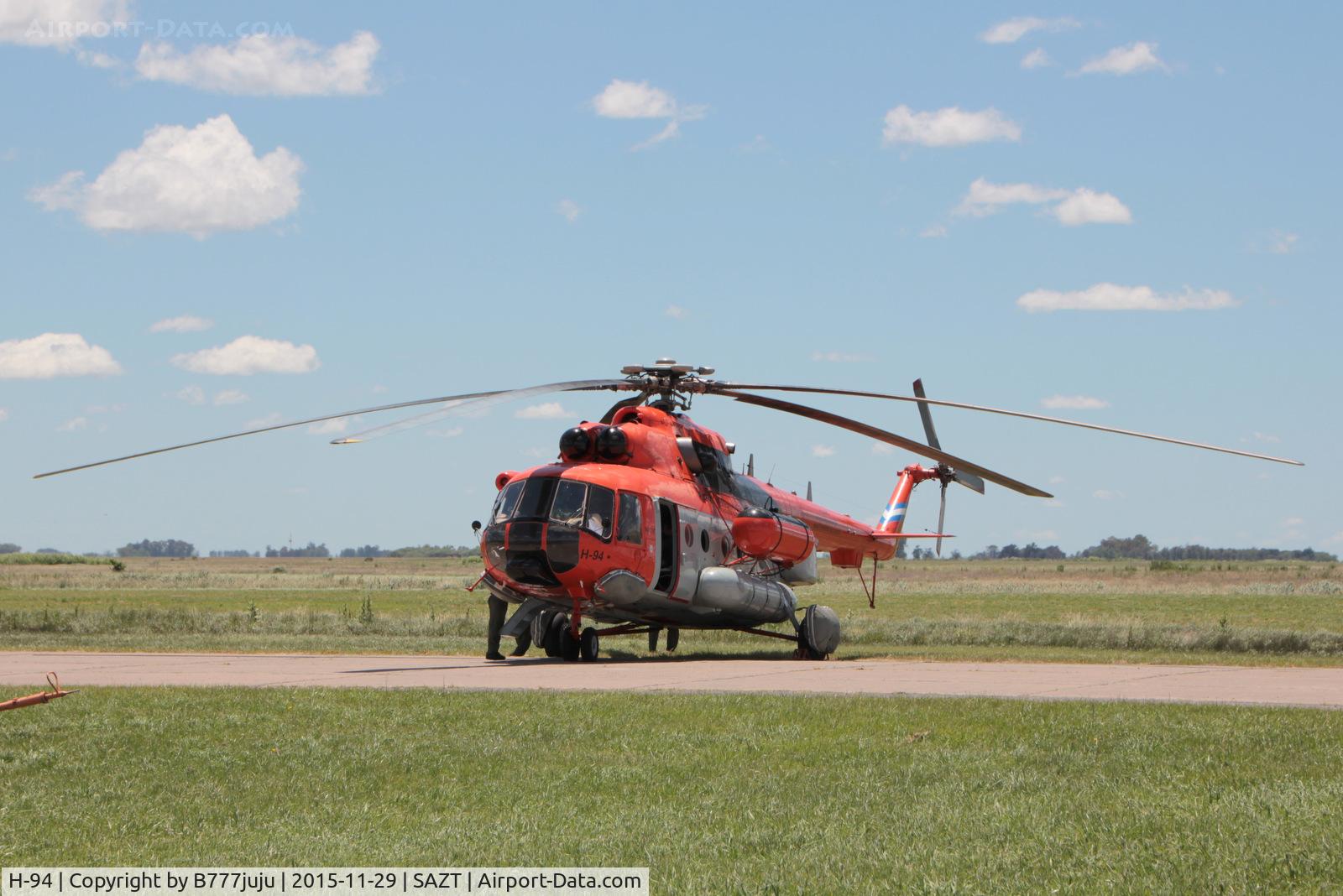 H-94, Mil Mi-171E Hip H C/N 171E0032105701, at Tandil