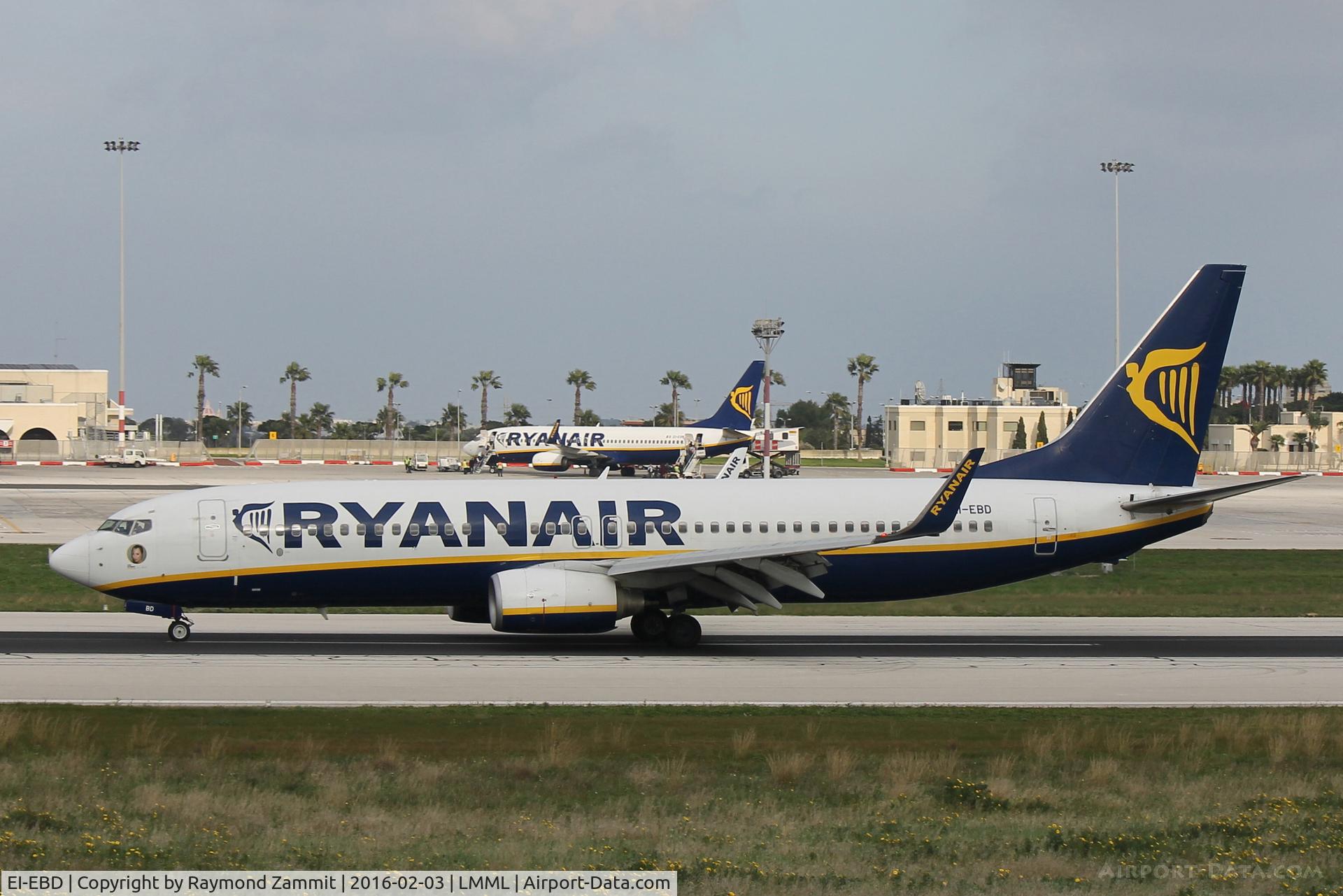 EI-EBD, 2009 Boeing 737-8AS C/N 37522, B737-800 EI-EBD Ryanair