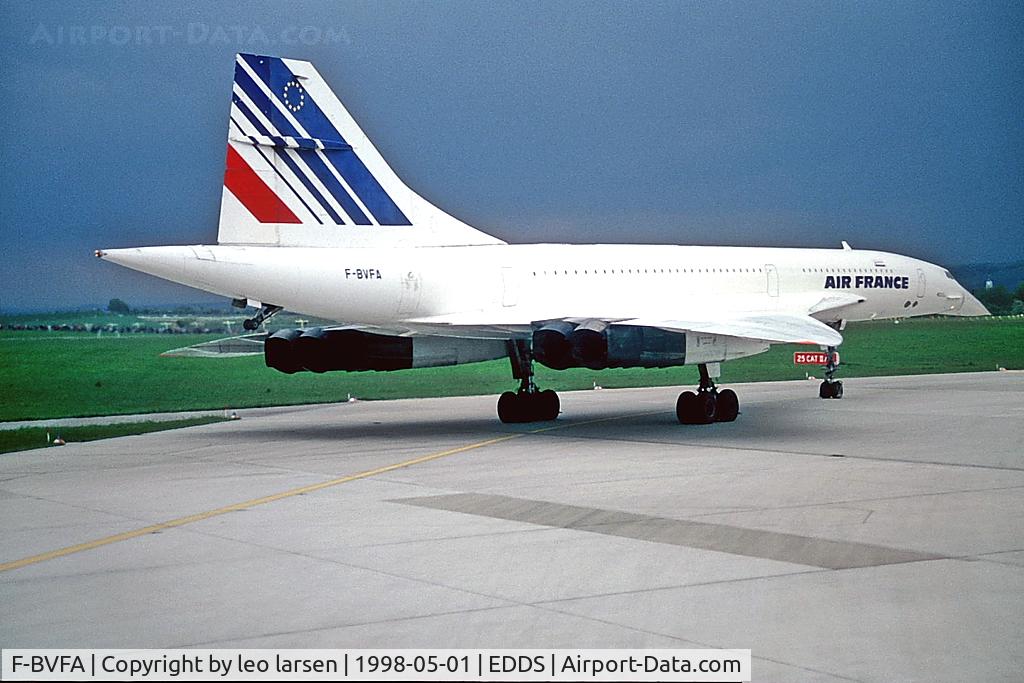 F-BVFA, 1976 Aerospatiale-BAC Concorde 101 C/N 5, STR Stuttgart 1.5.98