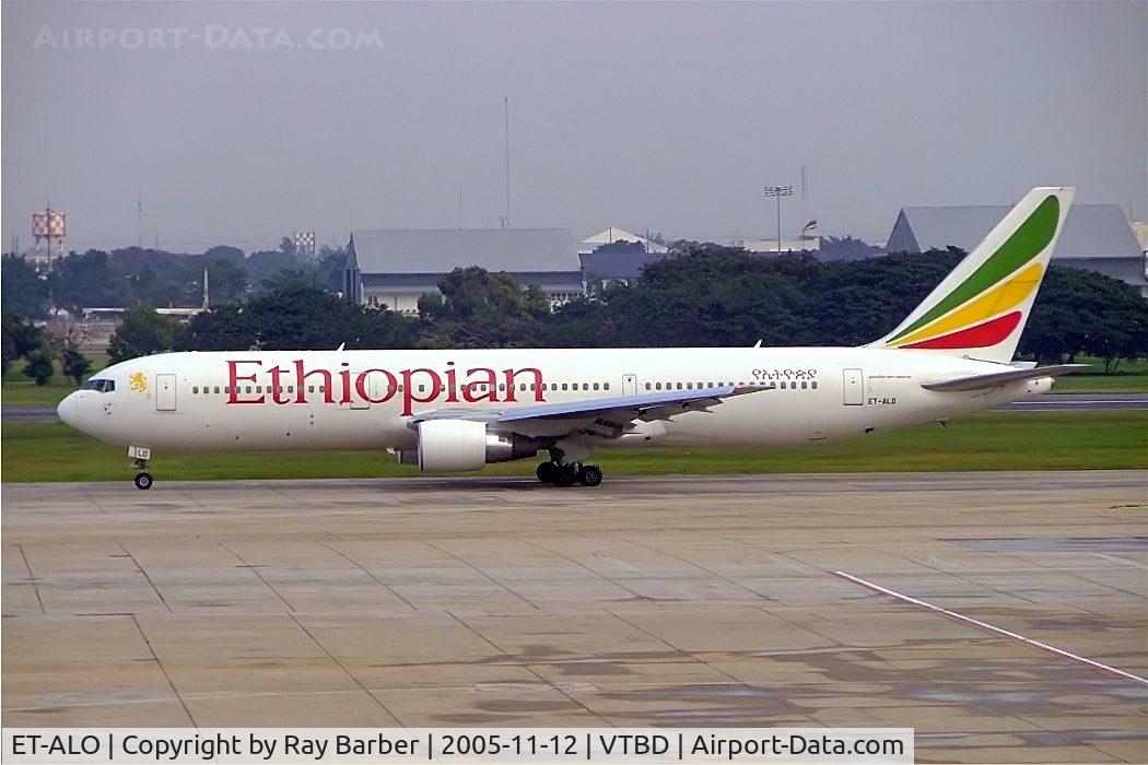 ET-ALO, 2004 Boeing 767-360/ER C/N 33768, Boeing 767-360ER [33768] (Ethiopian Airlines) Bangkok-International~HS 12/11/2005