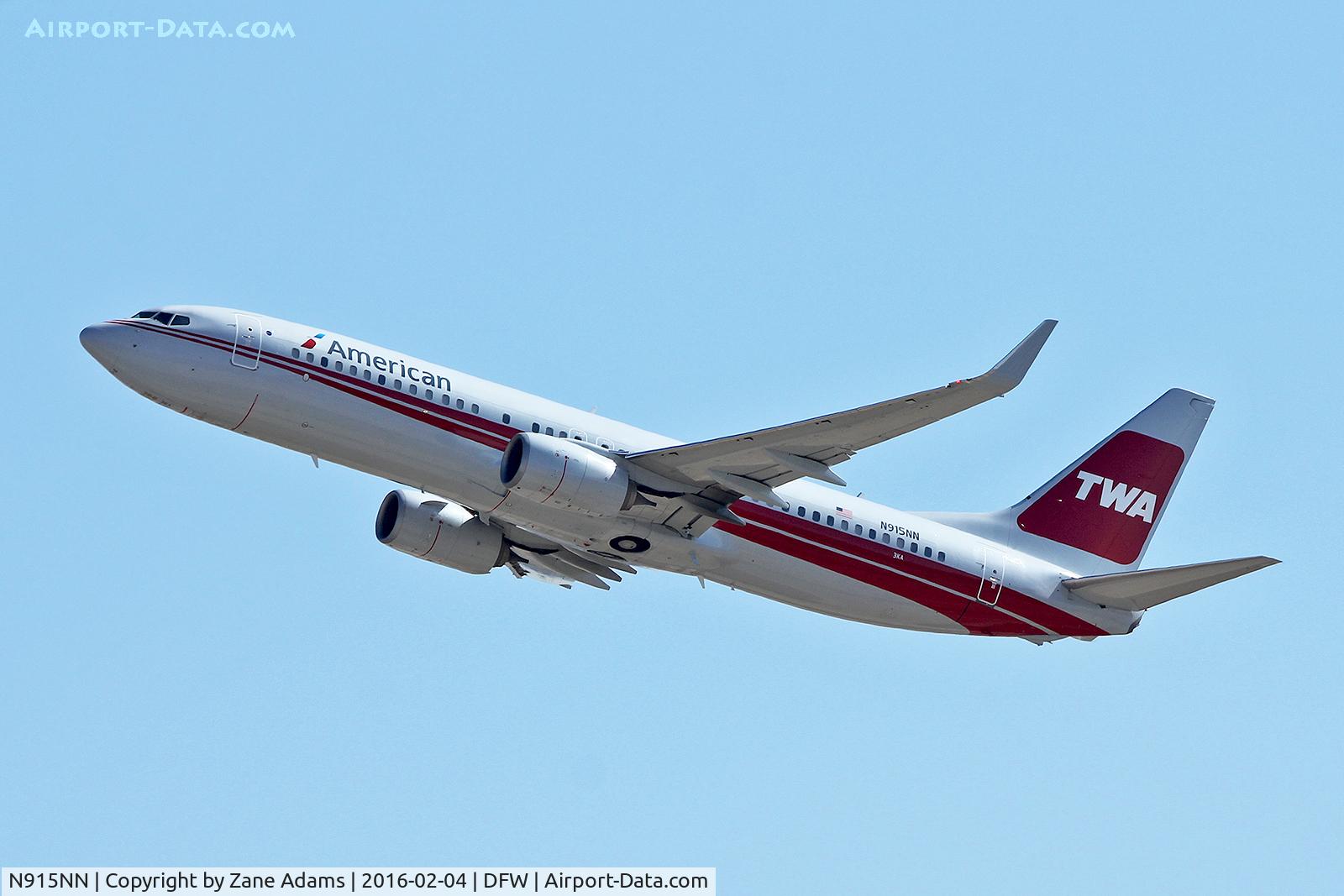 N915NN, 2013 Boeing 737-823 C/N 33227, American Airlines special 