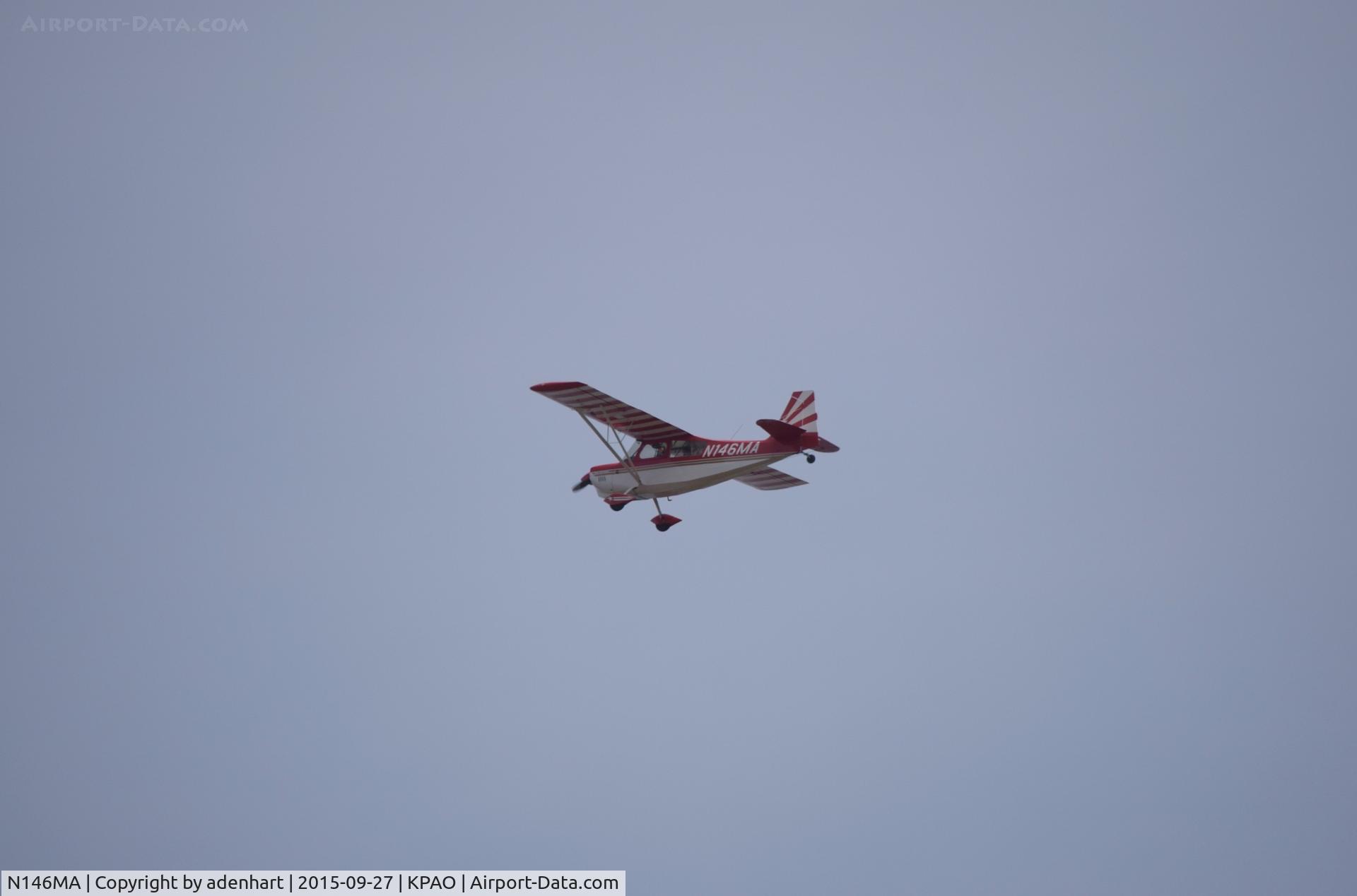 N146MA, 2002 American Champion 8KCAB Decathlon C/N 903-2002, N146MA at KPAO open airport day 2015