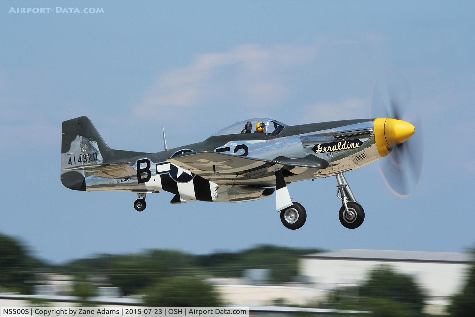 N5500S, 1944 North American F-51D Mustang C/N 44-63655, 2015 EAA AirVenture - Oshkosh, Wisconsin