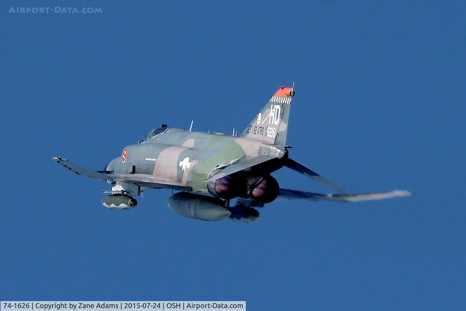 74-1626, McDonnell Douglas QF-4E Phantom II C/N 4856, 2015 EAA AirVenture - Oshkosh, Wisconsin
