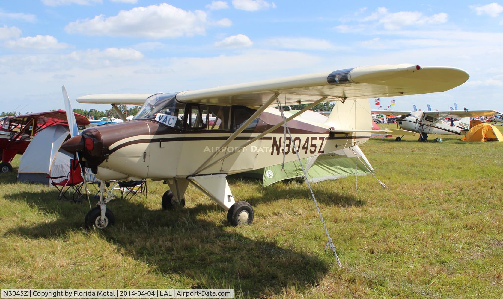 N3045Z, 1959 Piper PA-22-160 Tri Pacer C/N 22-6999, PA-22-160 Tripacer