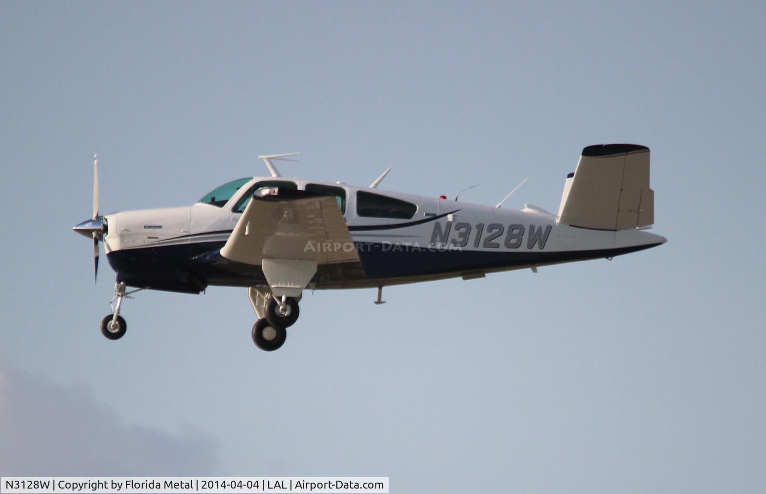 N3128W, 1973 Beech V35B Bonanza C/N D-9564, Beech V35B