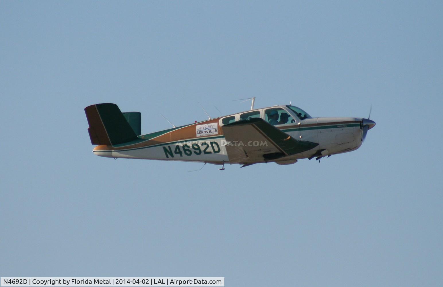 N4692D, 1957 Beech H35 Bonanza C/N D-4911, Beech H35 Bonanza