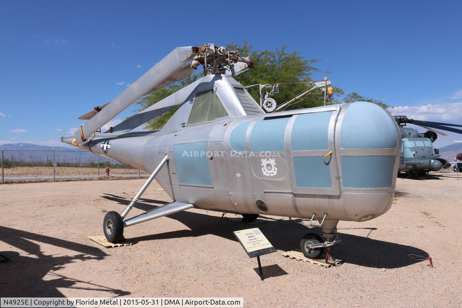 N4925E, 1946 Sikorsky S-51 C/N 232, Sikorsky H-5