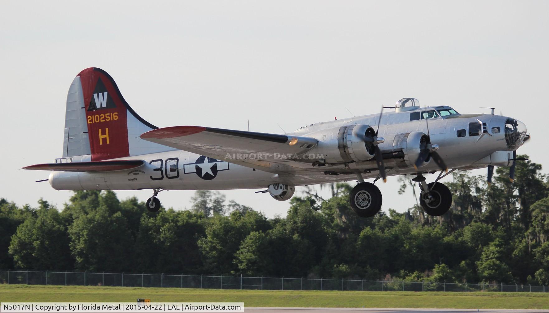 N5017N, 1944 Lockheed/Vega (Boeing) B-17G-105-VE Flying Fortress C/N 8649, Aluminum Overcast