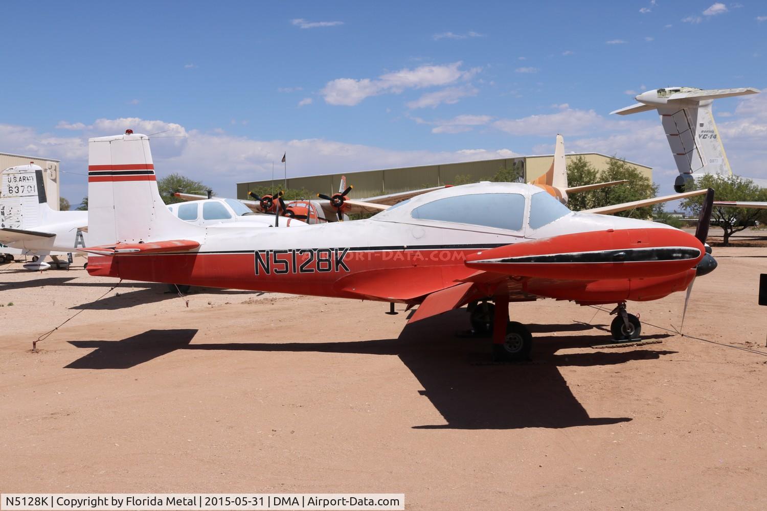 N5128K, Riley-Temco D-16 Twin Navion C/N TTN-29 (NAV-4-2028B), Twin Navion