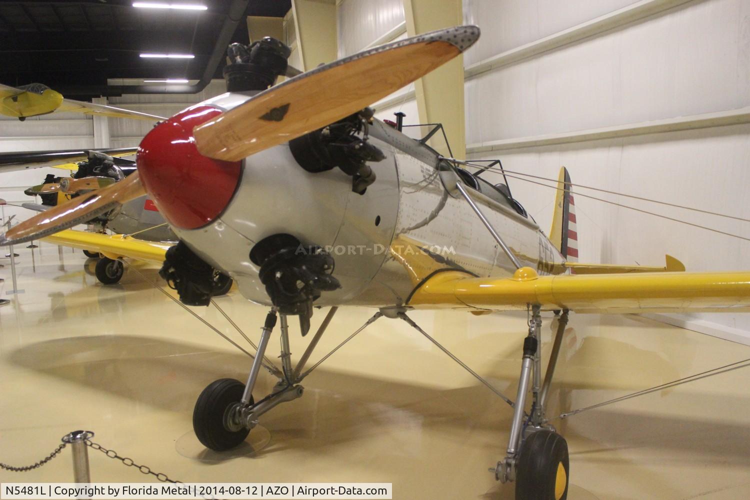 N5481L, 1942 Ryan Aeronautical ST3KR C/N 1861, Ryan PT-21