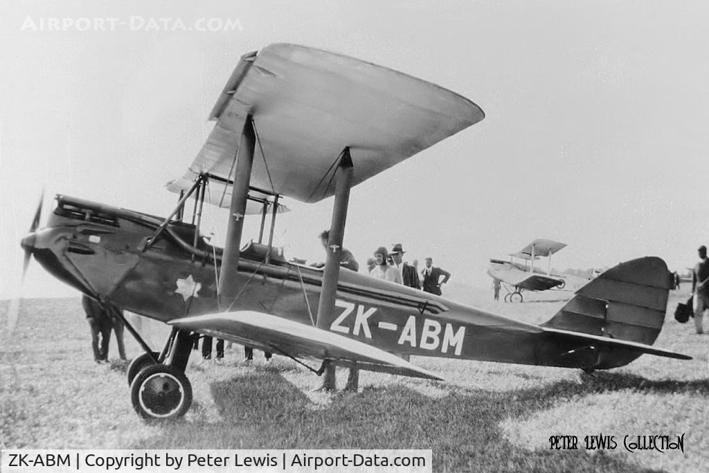 ZK-ABM, De Havilland DH.60G Gipsy Moth C/N 1127, H F Armstrong, Dannevirke
